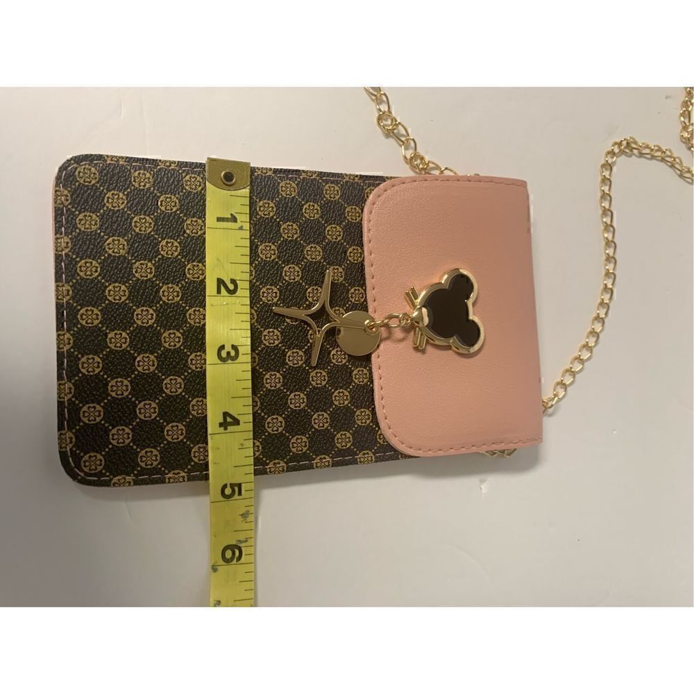 Geometric Pattern mini phone bag, Mickey - Picture 7 of 10